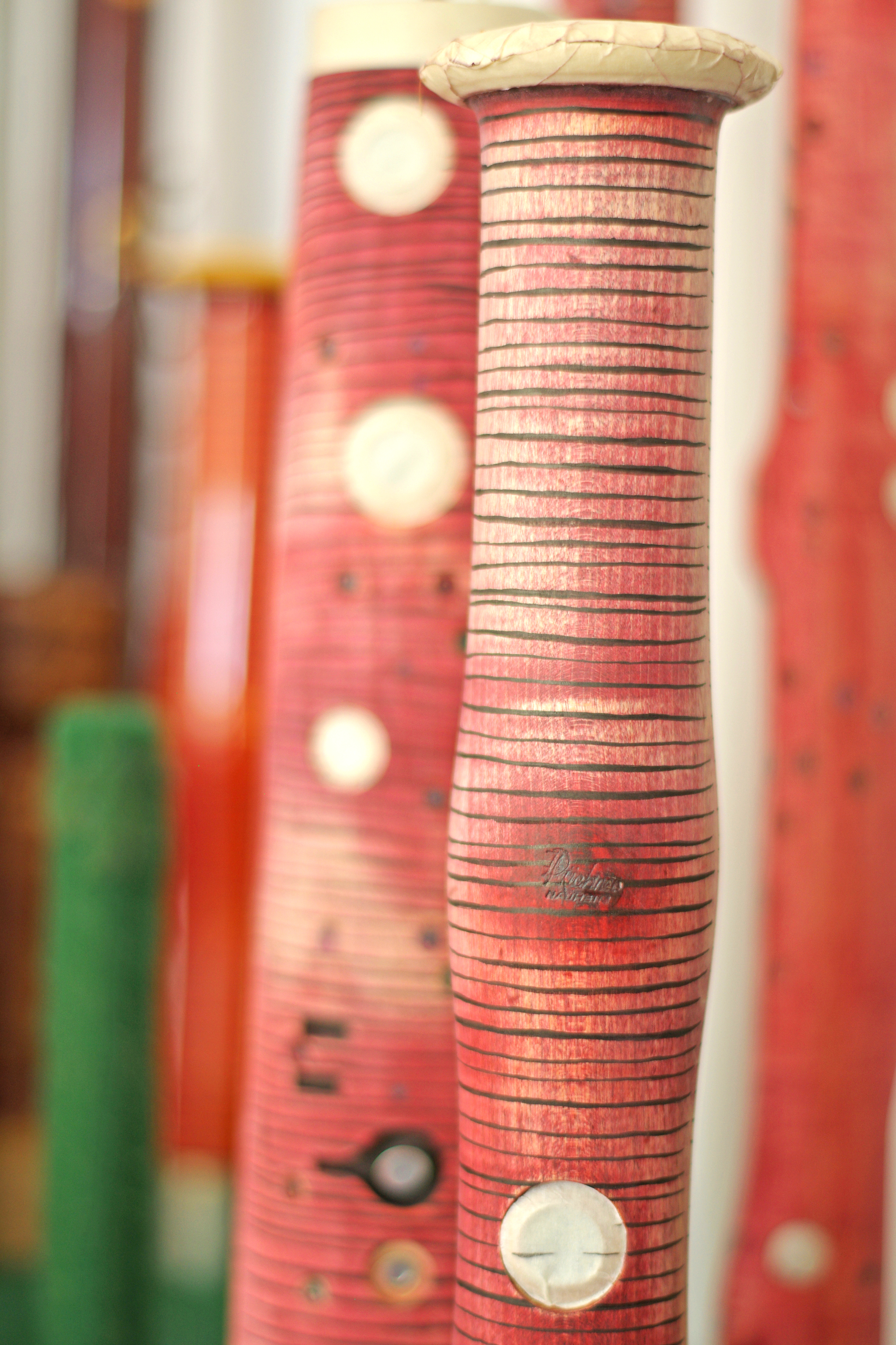 Püchner bassoon stripped and re-striped